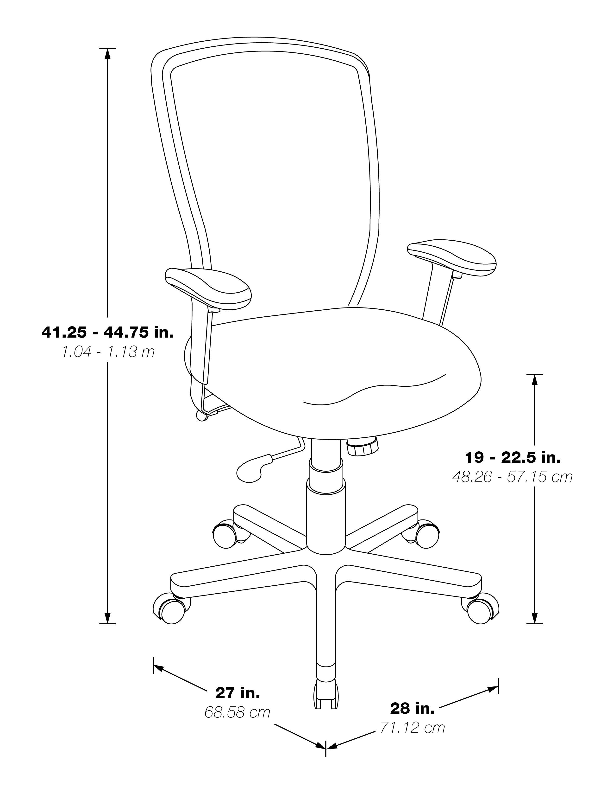 ProGrid® High Back Managers Chair 1